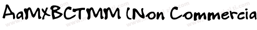 AaMXBCTMM (Non Commercial Use)Aa 蜜字体转换